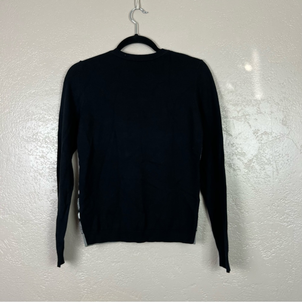 5 for $30 Preston &‎ York long sleeve black white sweater size small - Picture 15 of 16